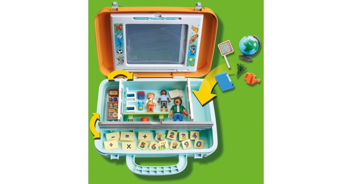 PLAYMOBILCity Life - Meeneem Klaslokaal Constructiespeelgoed  (71216)