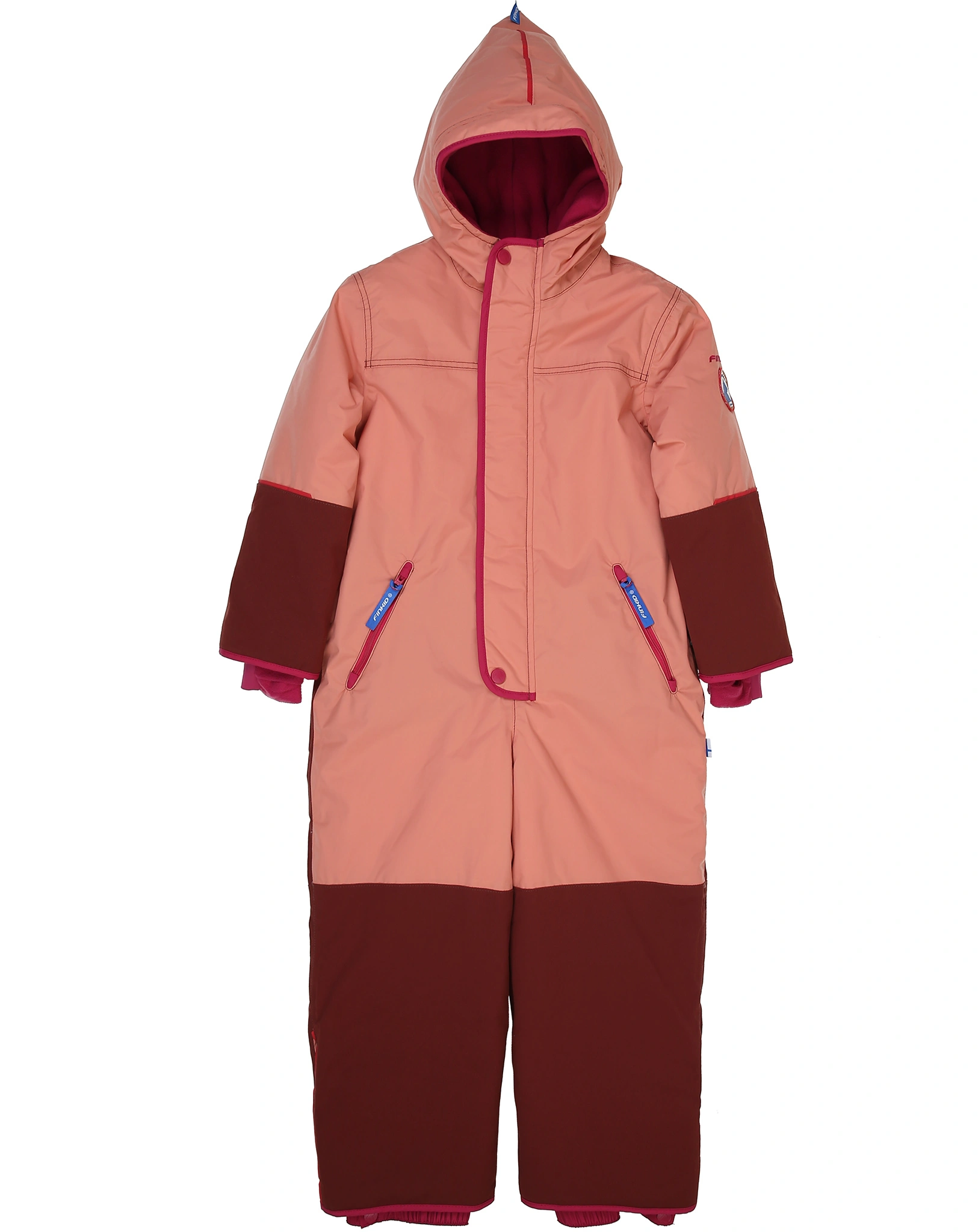 Winter-Funktionsoverall HUSKY HAALARI in terracotta/berry