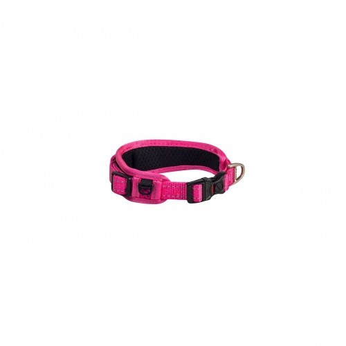 Coleira acolchoada rosa para cães Rogz