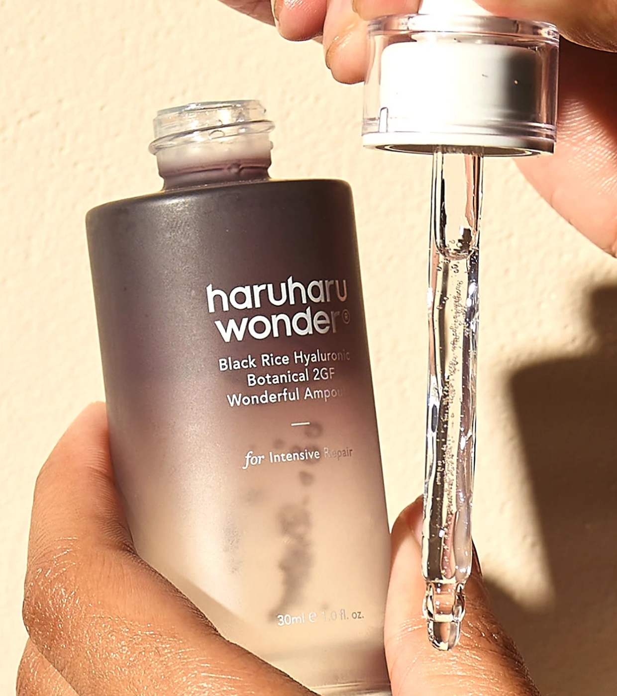 Haruharu Wonder - Ampola Facial Black Rice Hyaluronic Botanical 2GF