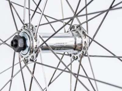 Connect 700c forhjul sort fælg