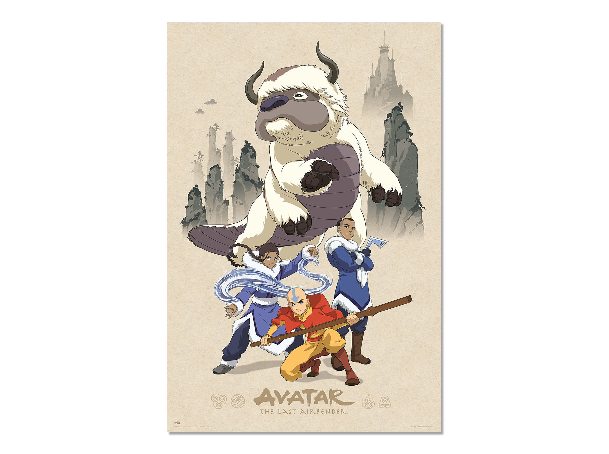 POSTER AVATAR A LENDA DE AANG