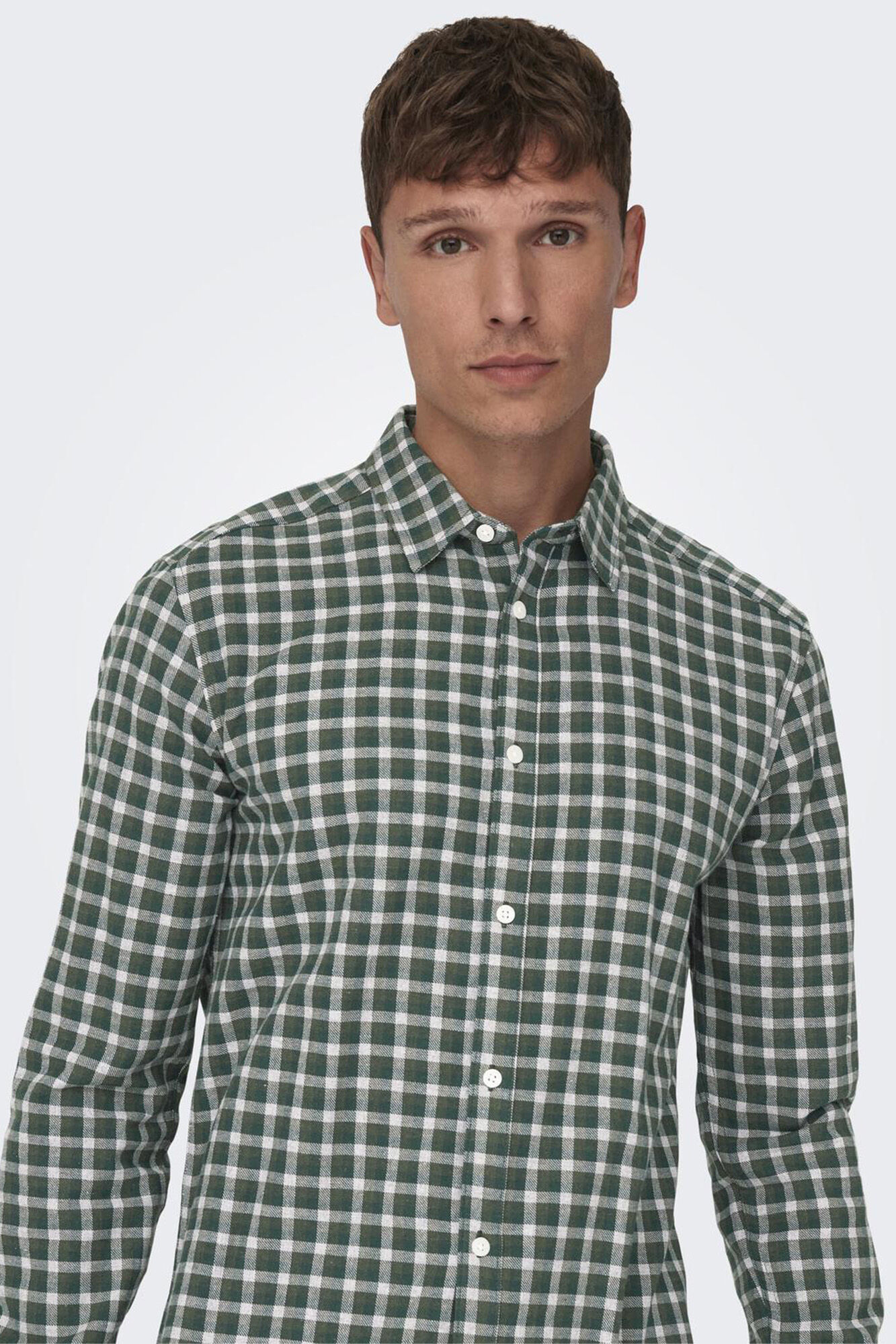 Camisa xadrez de flanela