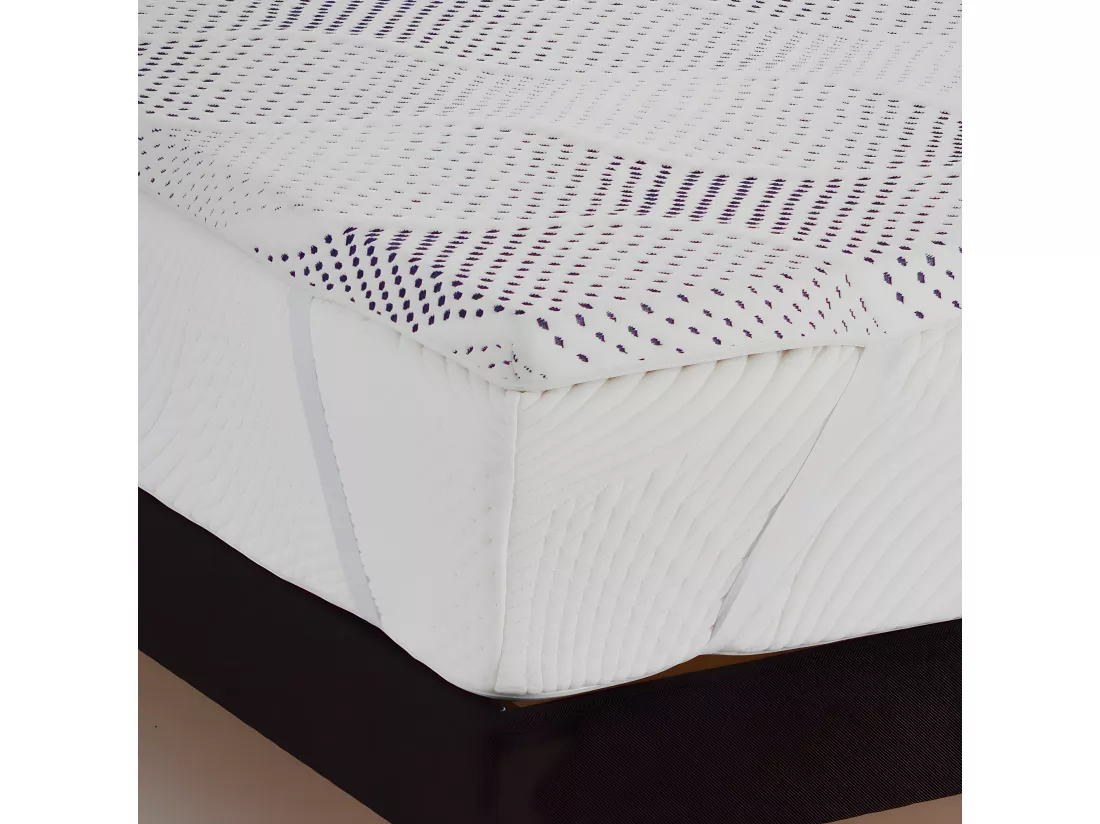 NEOREV | Surmatelas VISCOTOUCH 90x190 cm | Mémoire de forme avec gel thermorégulateur