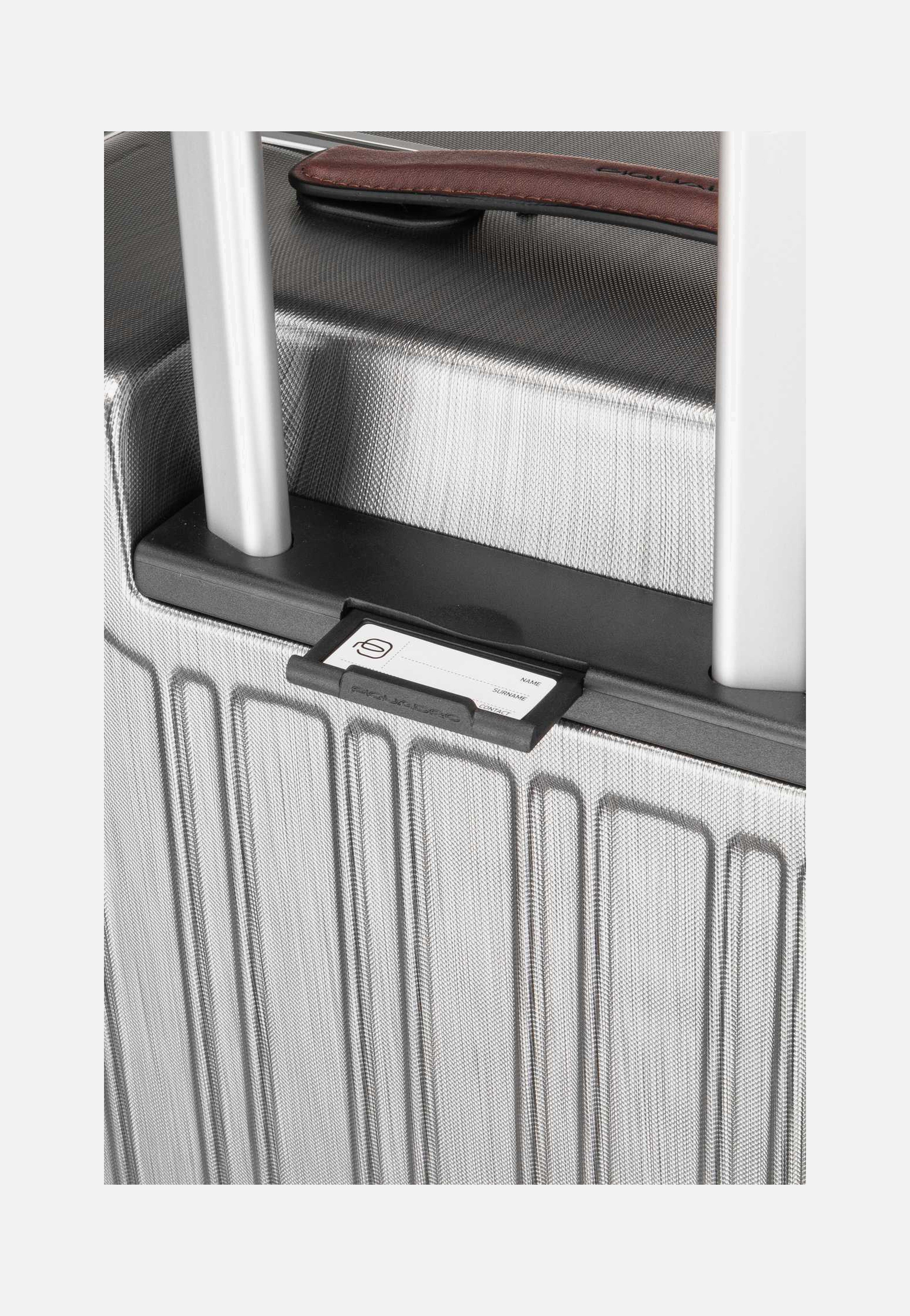 PQ-LM Big Spinner 4428 Nero-Cuoio - Koffer