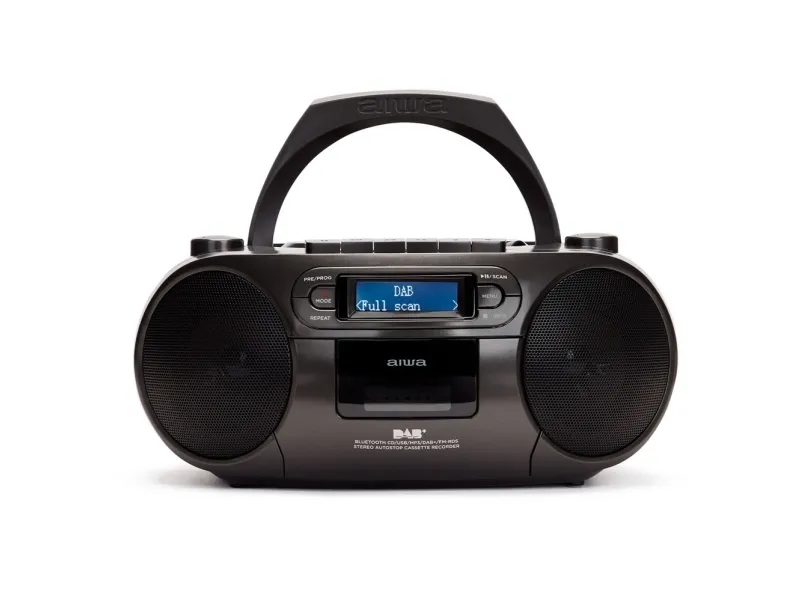 AIWA BBTC-660DAB - Boombox - 4 Watt - sort