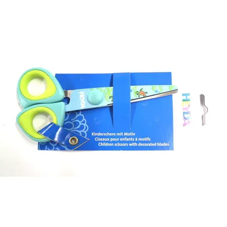 Heyda 20-4889542 Kinderschere mit Motiv, stumpf, sortiert