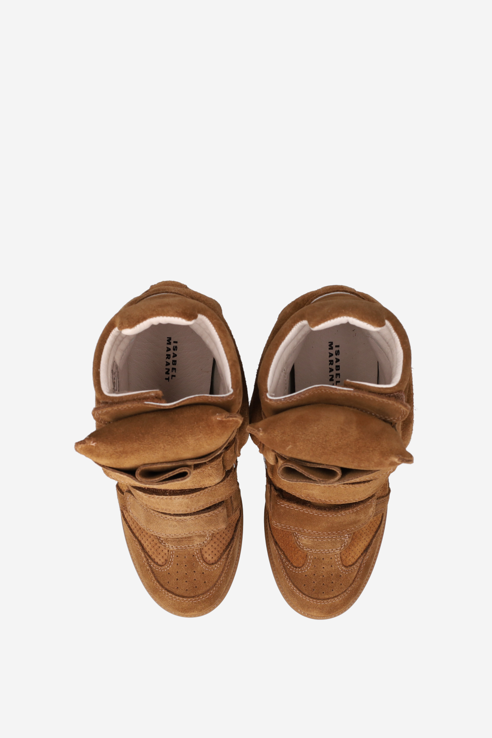 Bekett suede wedge sneakers
