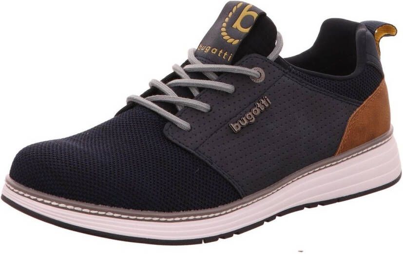 Bugatti Blauwe Vrijetijdssneakers voor Mannen Blue Heren