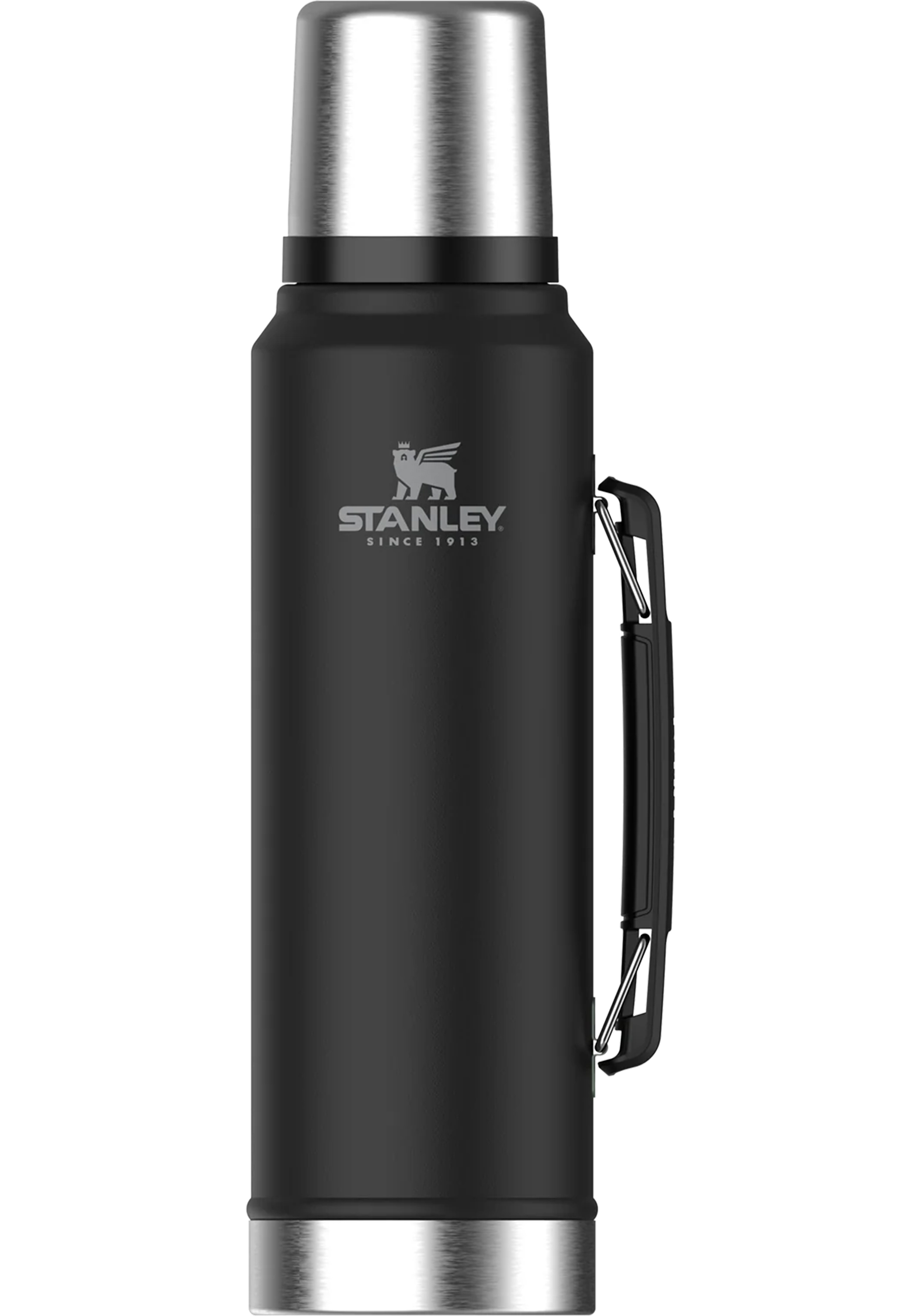 Stanley Thermosflasche Legendary Classic Flasche 1 L Matte Black Pebble