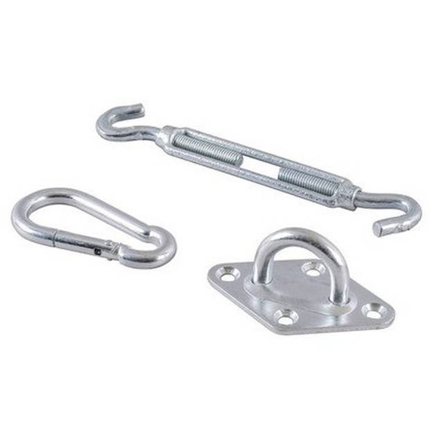 Schaduwdoek ophangaccessoires 3-delig