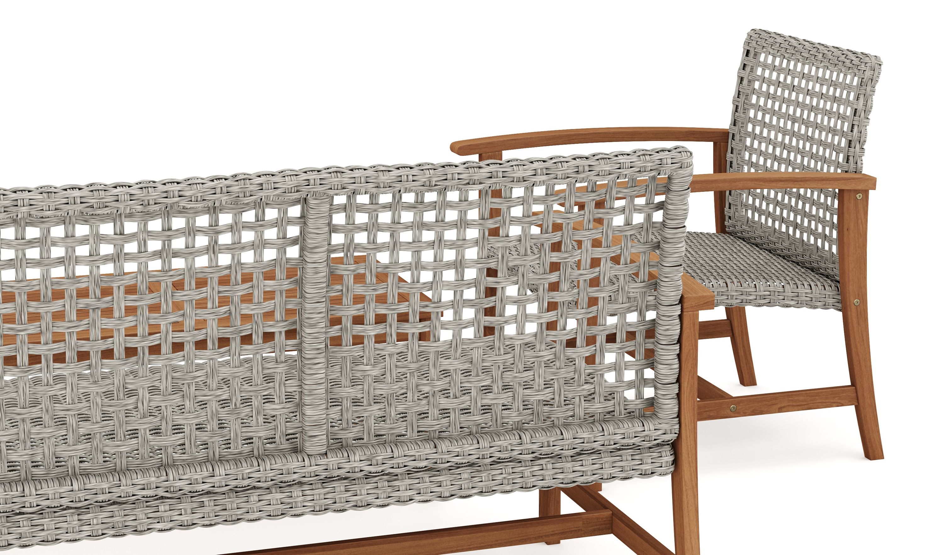 Lounge Holz ANTIBES