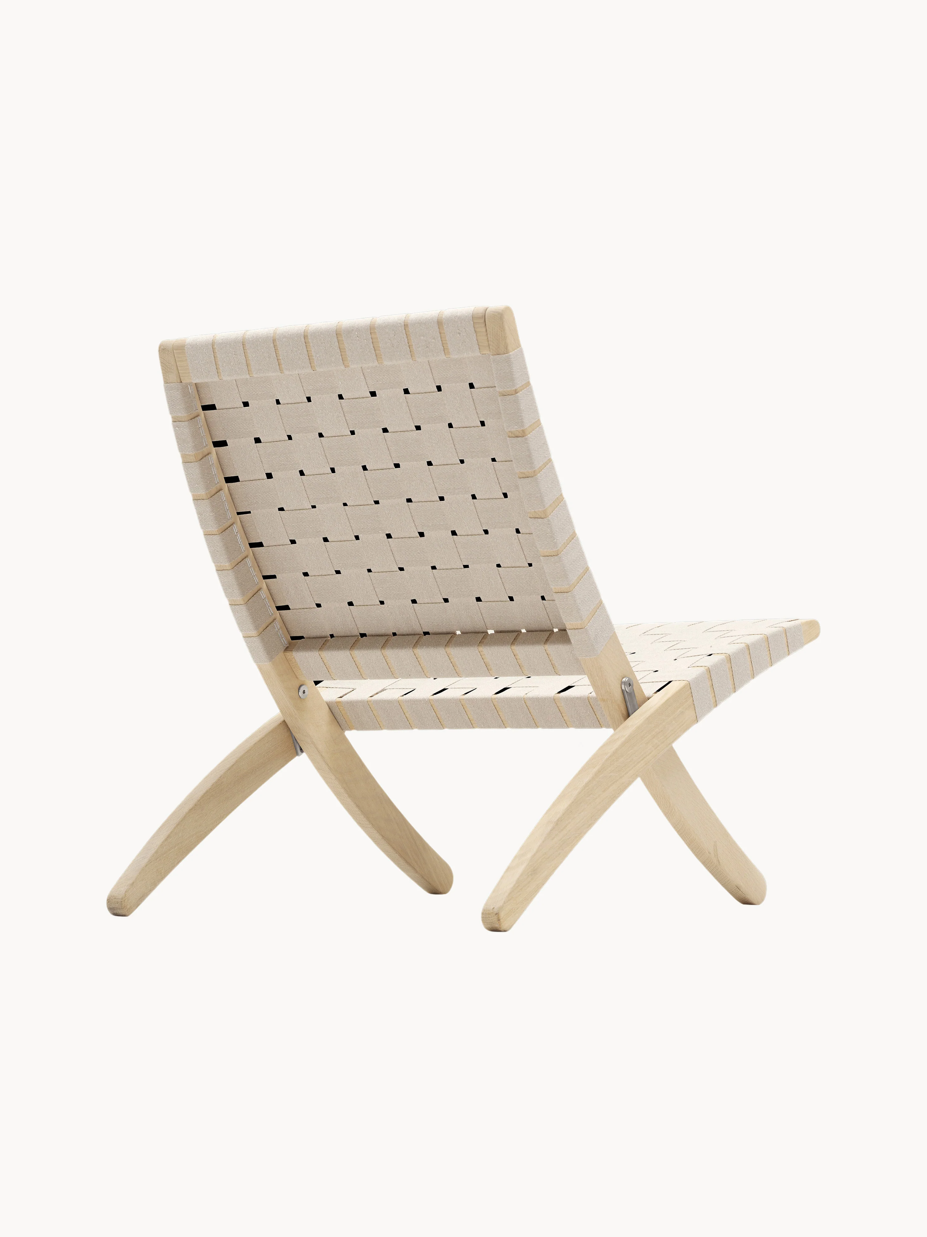 Loungefauteuil MG501 Cuba met handgevlochten zitvlak