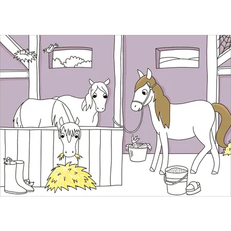 Tessloff Mein schönstes buntes Malbuch. Pferde und Ponys
