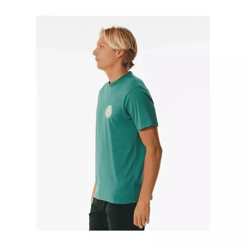 Teeshirt RIPCURL Wetsuit Icon Tee Washed Green