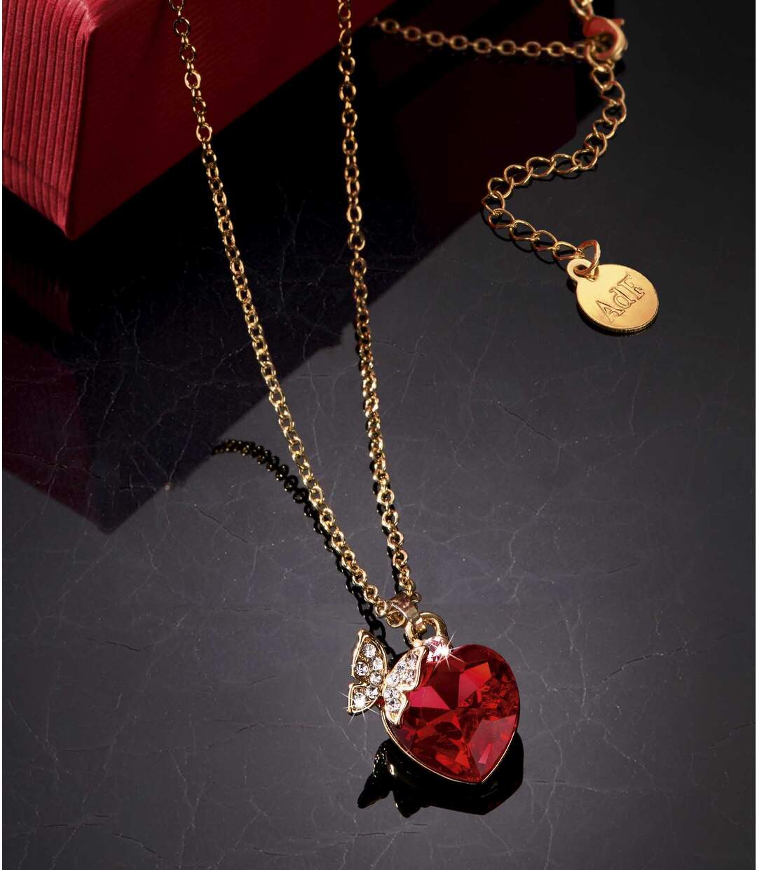 Collier Cœur de Cristal