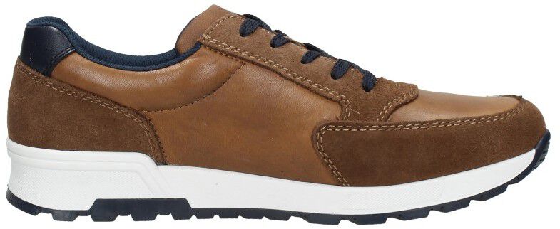 Rieker Veterschoenen Laag cognac