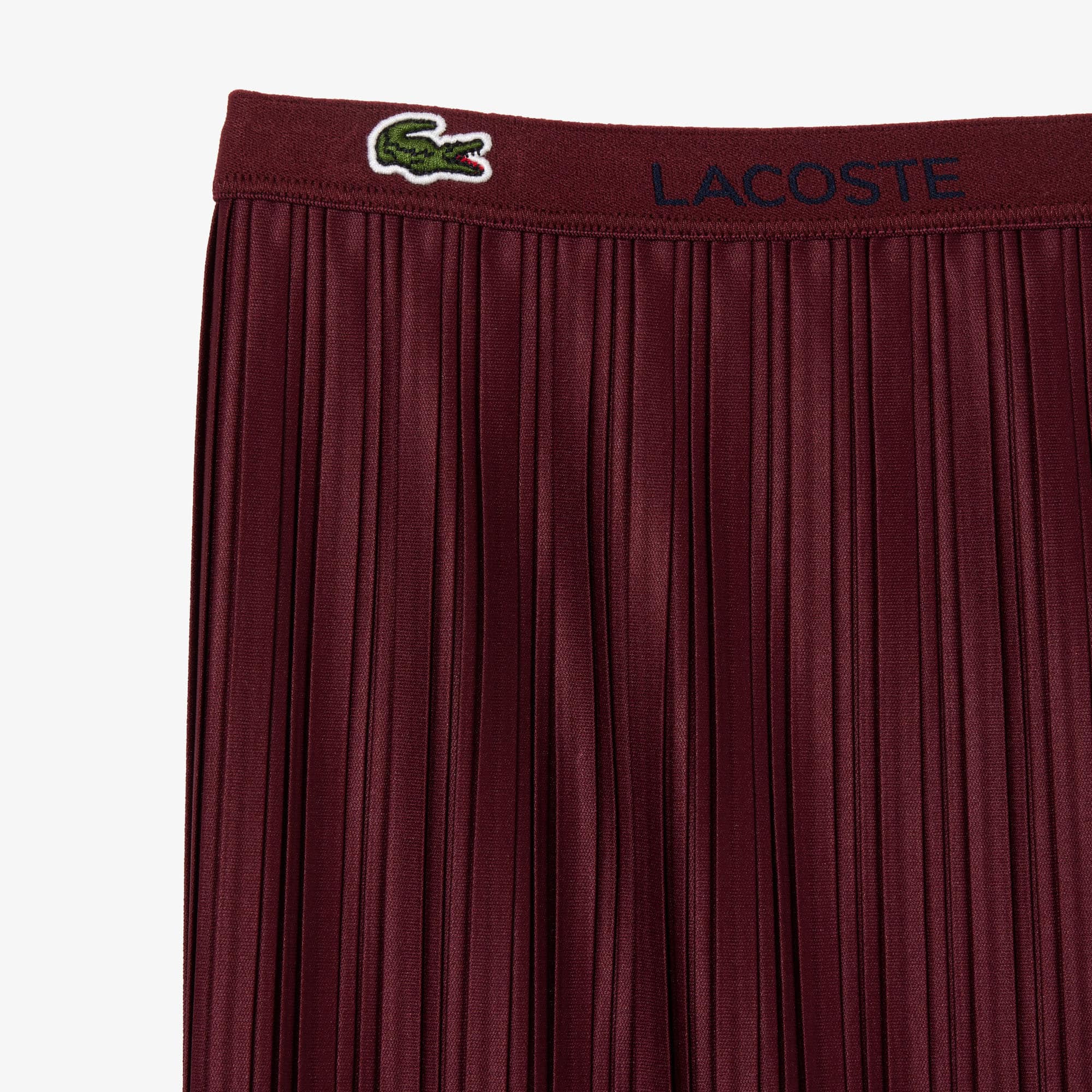 Jupe plissée fille Lacoste en jersey Pantalons & Robes - Rouge - Lacoste - Fille