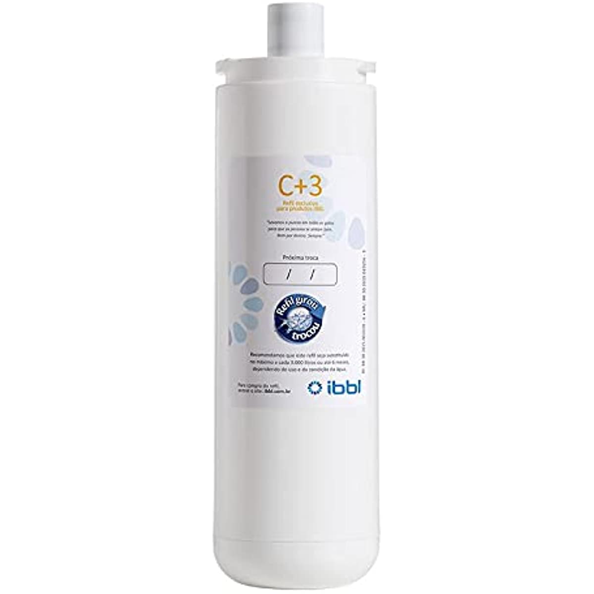Filtro IBBL C+3 para Purificador de &Aacute;gua, Branco