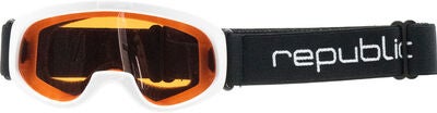 Republic Goggle R610 Kids Skibriller, White