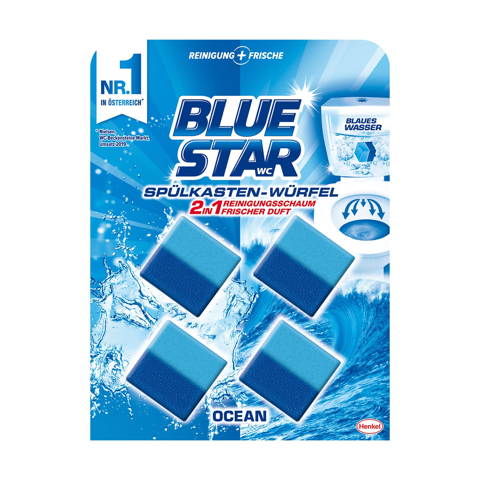 Blue Star Spülkasten-Würfel