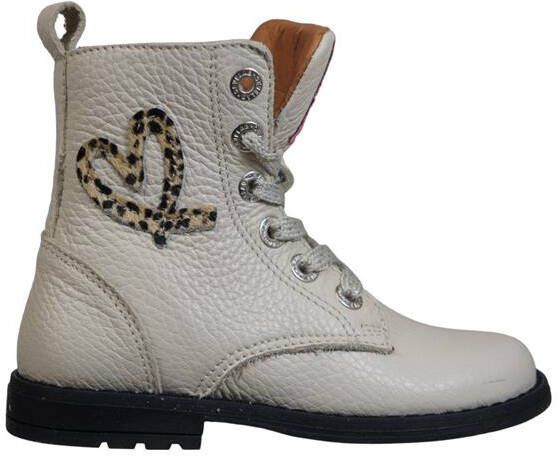 Develab Veterschoen hoog Veterschoen hoog Beige