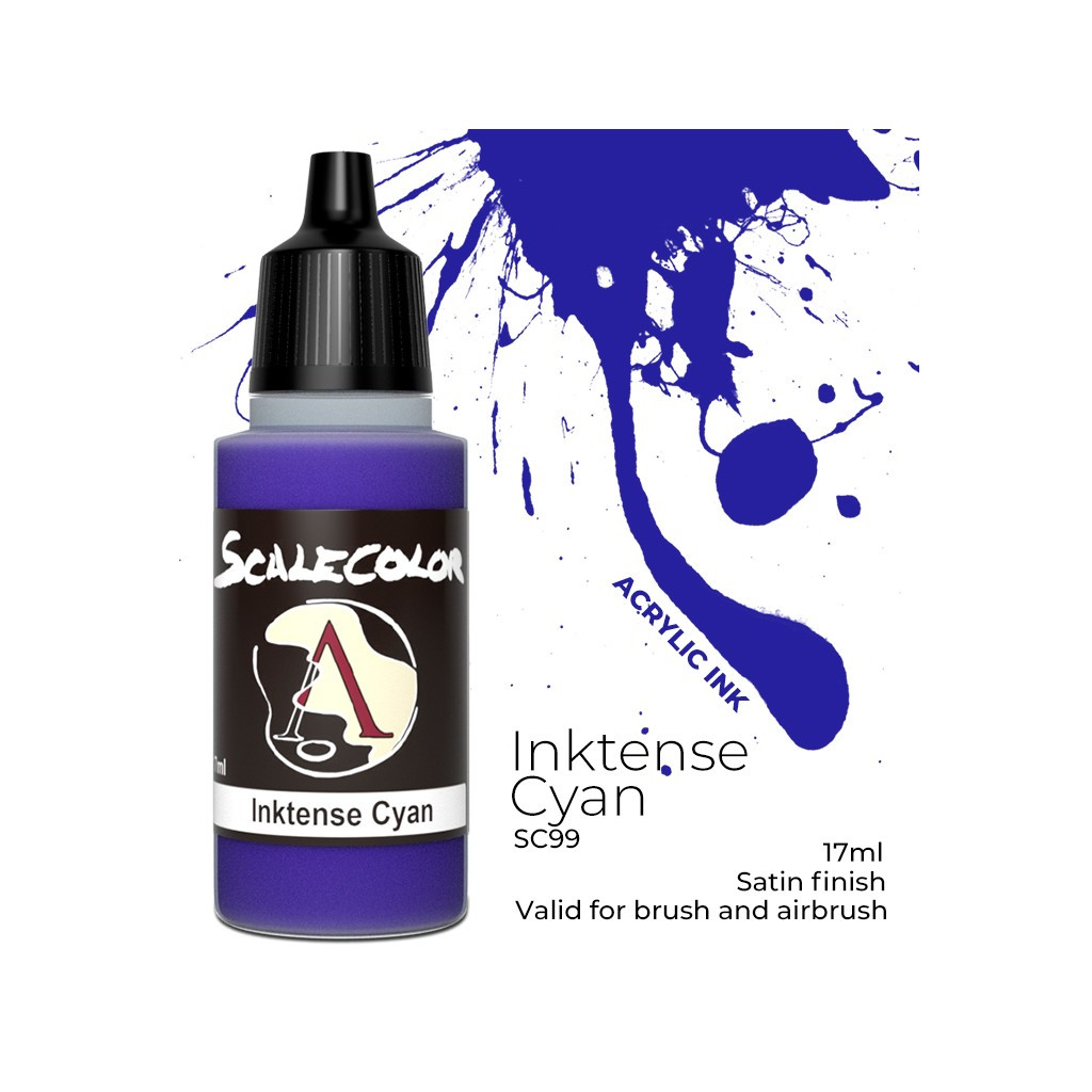 Scale75 - Inktense Cyan