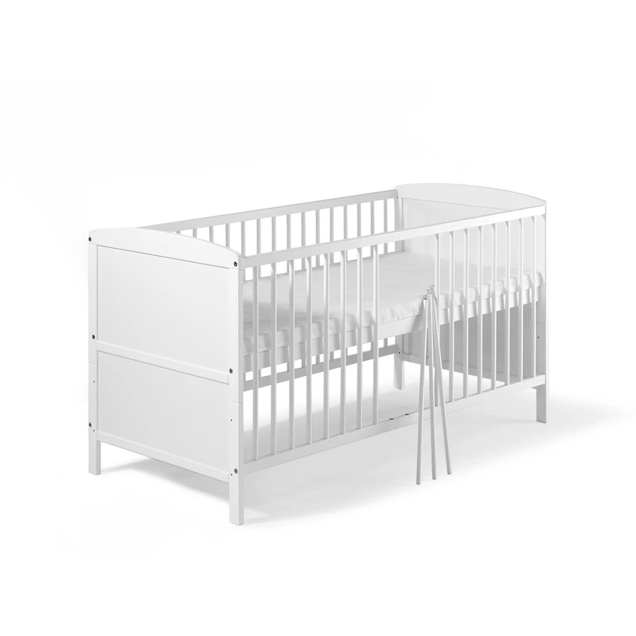 Schardt Komplettbett Conny weiß Teddystar 70 cm x 140 cm