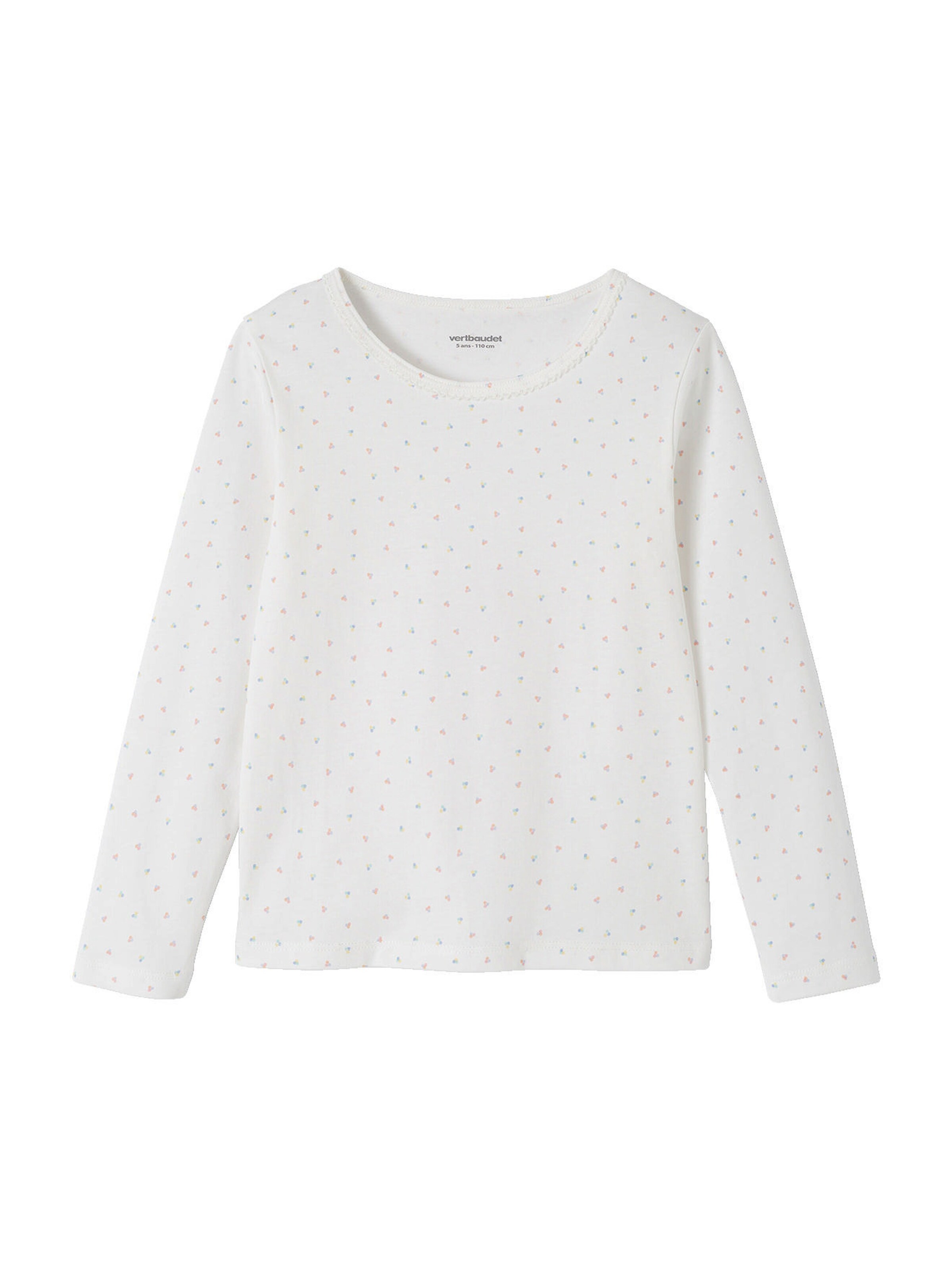 Vertbaudet 3er-Pack Mädchen Shirts BASIC rosa nude