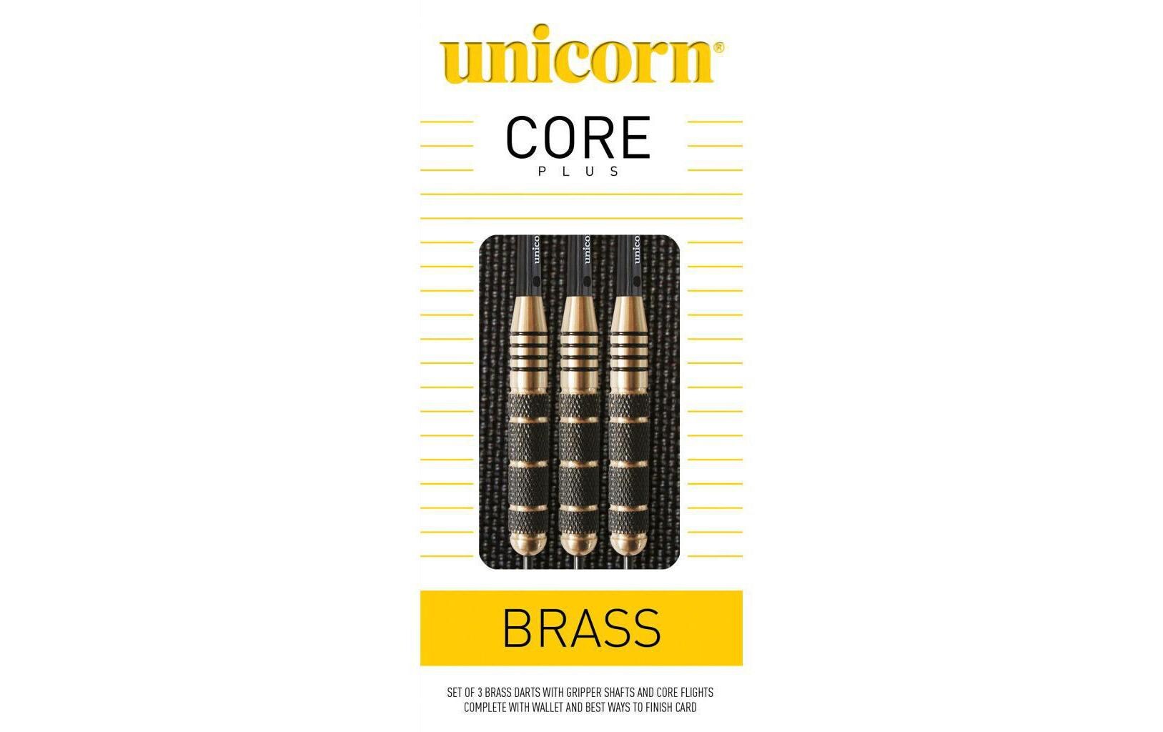 Dartpfeile Core Plus Win BLK/GOLD BrassSteeldarts