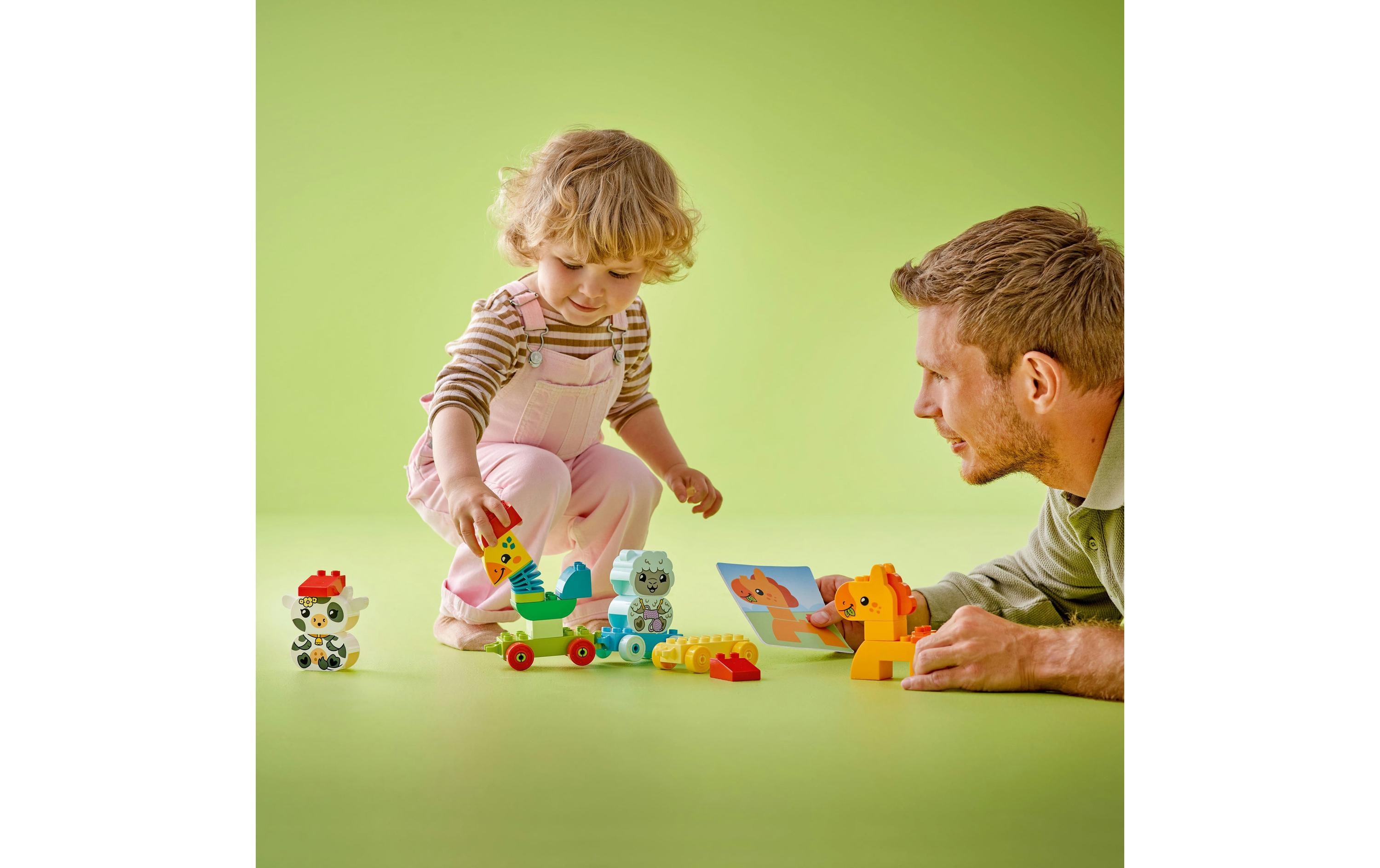 DUPLO® Tierzug 10412Bauspielzeug mit Tieren