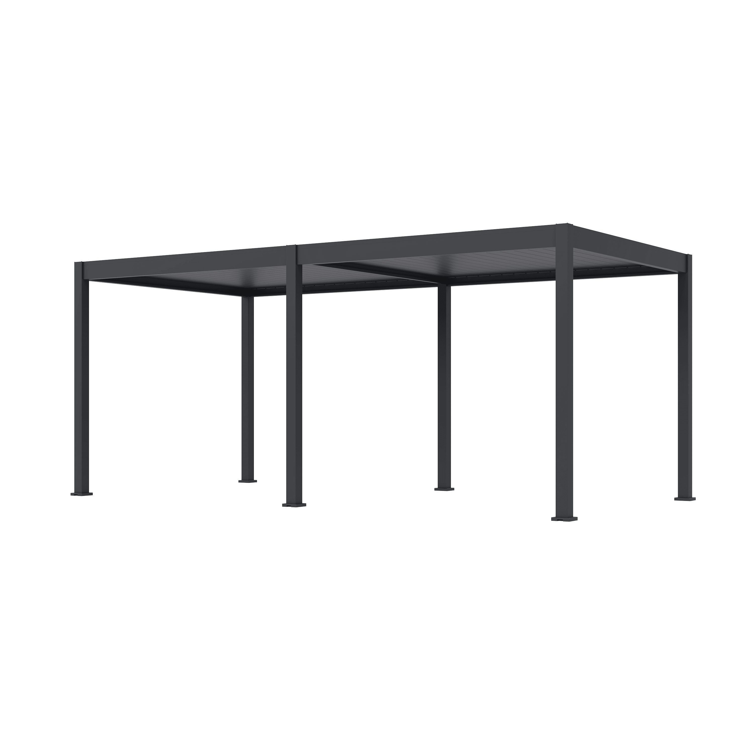 Orion Premium 300x600cm elektrische LED overkapping - antraciet