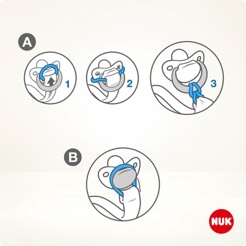 NUK Disney Mickey Mouse Schnullerband