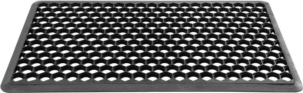 Rubbermat Allegro 70 x 40 cm zwart