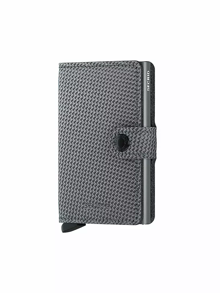 SECRID Geldbörse - Miniwallet Carbon Cool Grey grau
