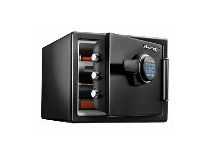 Master Lock Large No. LFW082FTC - Pengeskab - solidt stål - sort