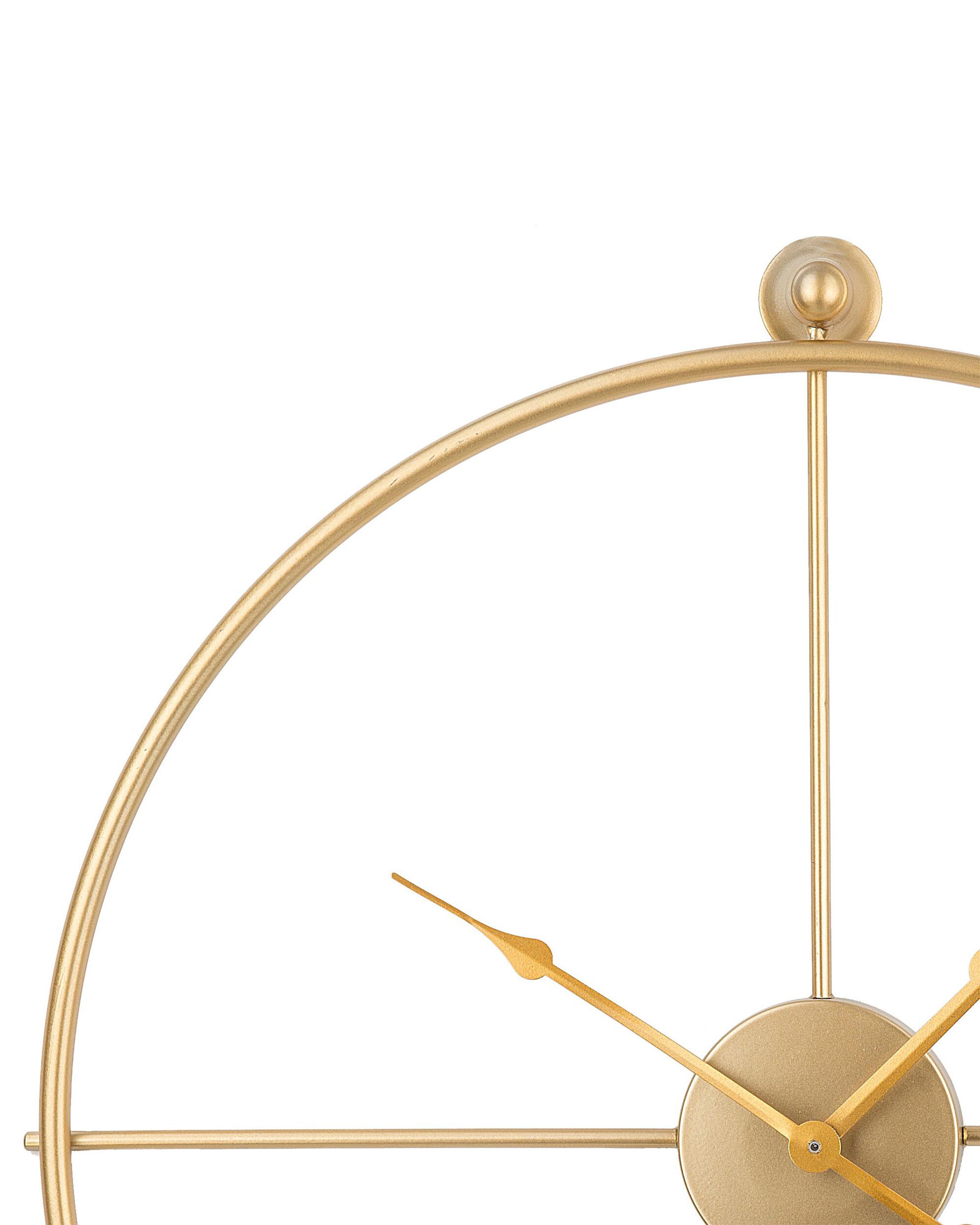 Wandklok ZUCHWIL 50 cm Metaal Goud