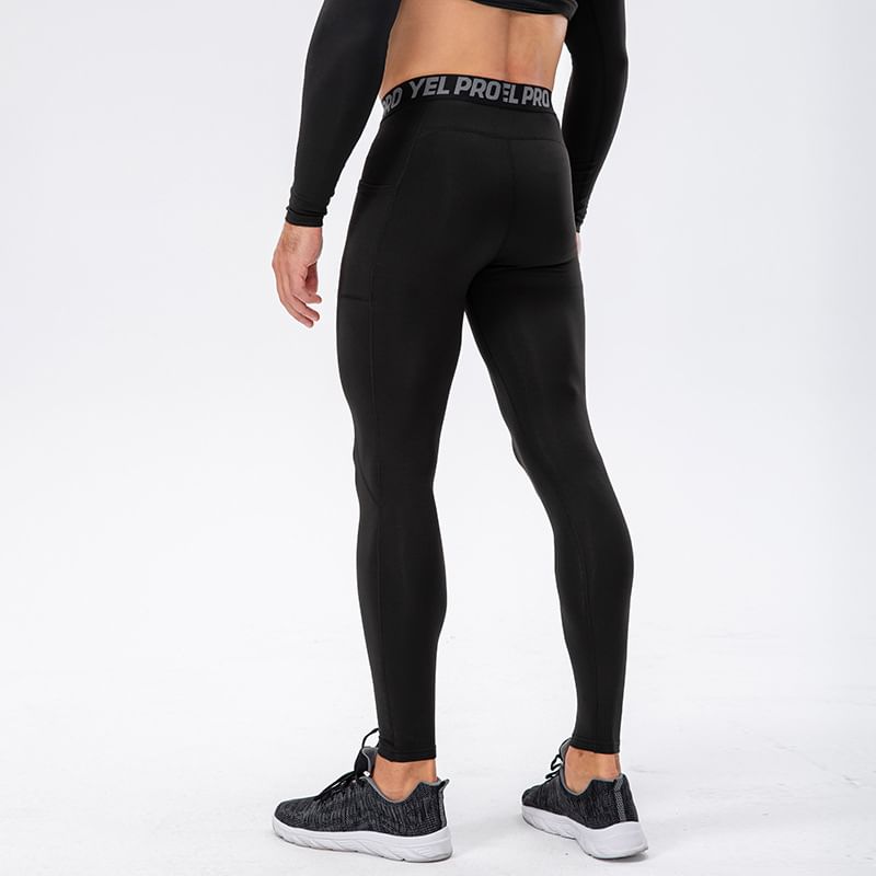 FoxFlair - Sportlegging met tailleband en letters