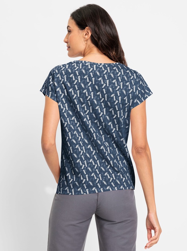 Inspirationen Rundhalsshirt »Rundhals-Shirt«, 1 Stk.