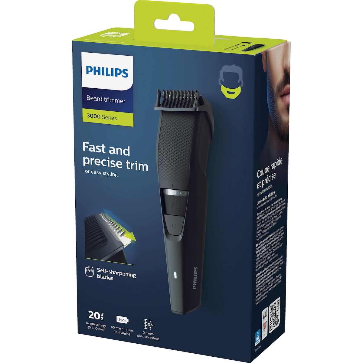Philips series 3000 skjeggtrimmer BT3234/15