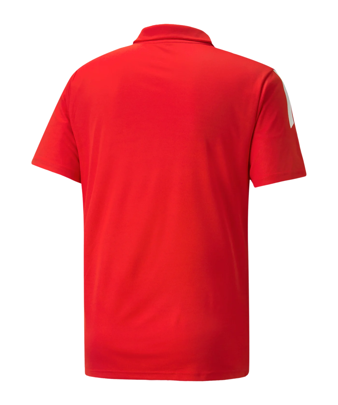 PUMA teamLIGA Sideline Polo Rot Weiss F01