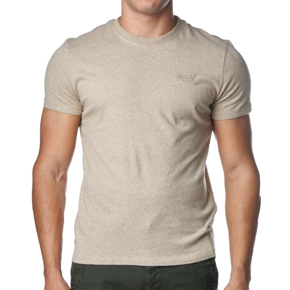 Superdry T-shirt Beige Homme Superdry Vintage Logo