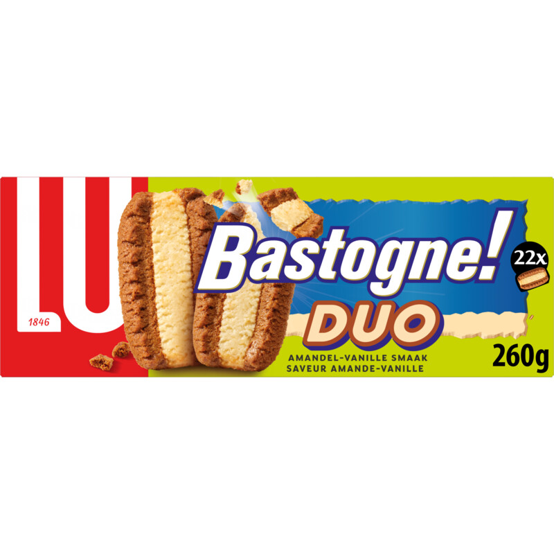 LU Bastogne duo amandel-vanille