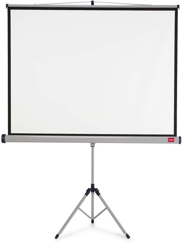 Nobo Stativ-Leinwand, 175 x 132.5 cm, weiss