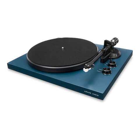 Argon Audio TT Mk2 – betaalbare en gebruiksklare hi-fi platenspeler Atlantic Blue