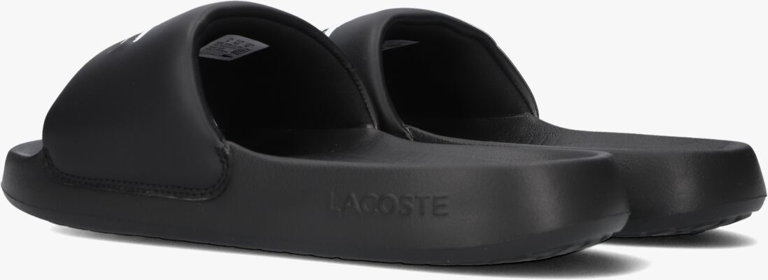 LACOSTE zwarte lacoste badslippers serve slide 1.0