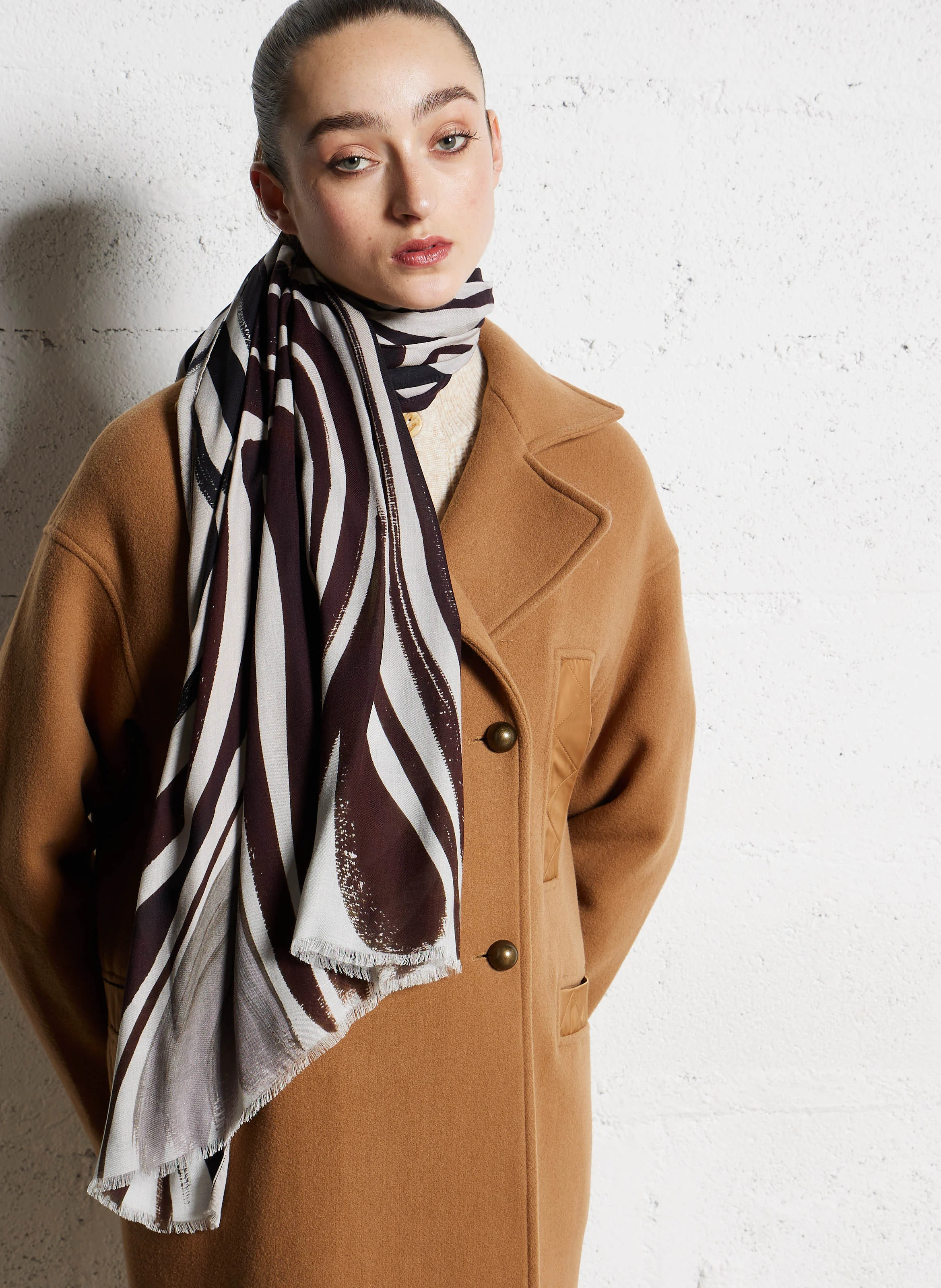 Foulard imprimé | Multicolore
