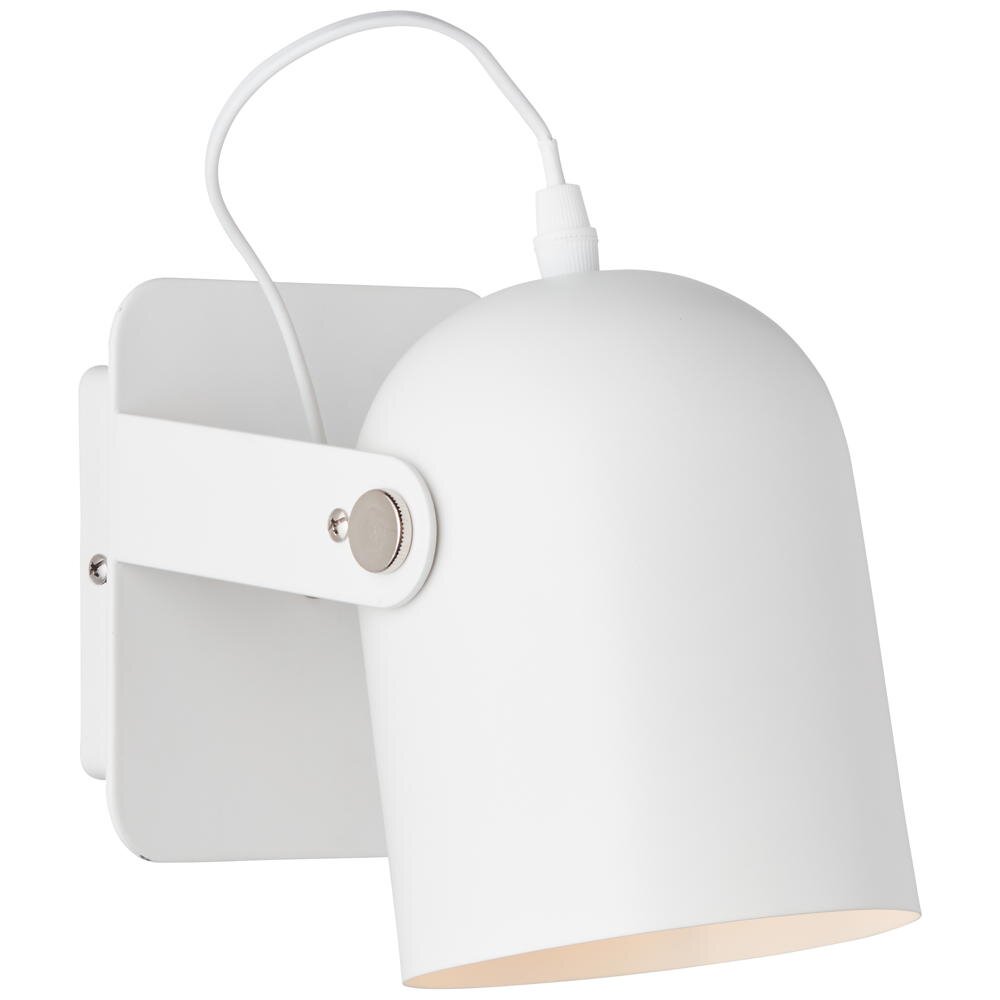 Yan wandlamp in wit E27