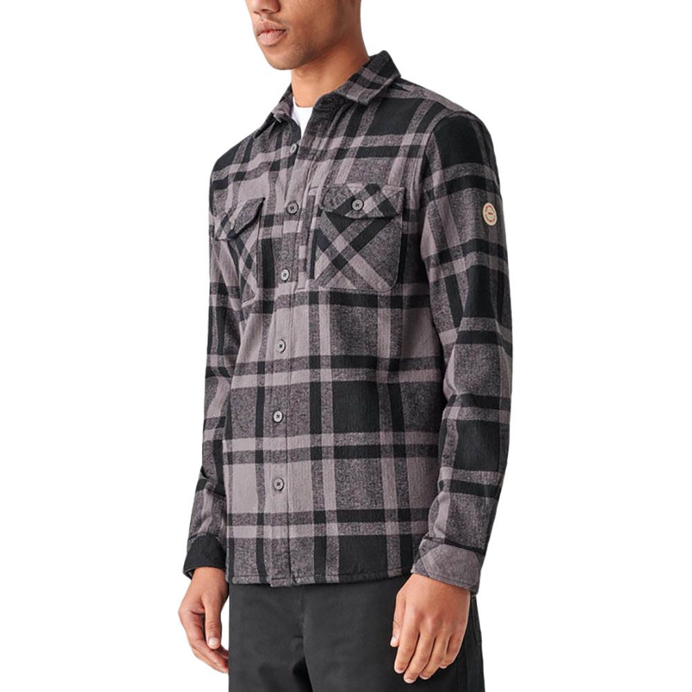 Globe WANDERER - Chemise Homme titanium