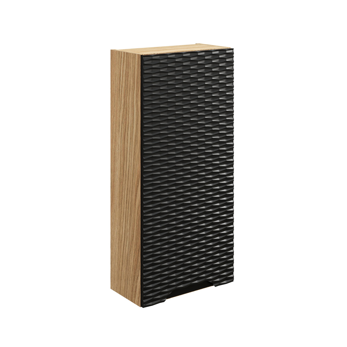 Comad Ocean Black halfhoge kast 75cm zwart